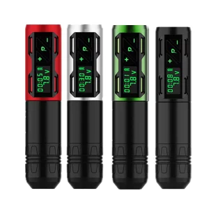 1800mah Tattoo Pen Machine Wireless Charging Stylus Pen Permanent Makeup Machine Aircraft Aluminum Alloy