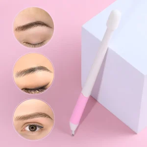 18U Microblading Tools Use SemiCream Pigment Nano Rainbow Disposable Microblading Pen for Microblading Training
