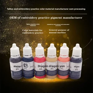 18ml PMU Practice Pigment Milk Formula for Eyebrow Lip Eyeliner Tattoo Training Korean Semi Permanent Makeup Ink OEM