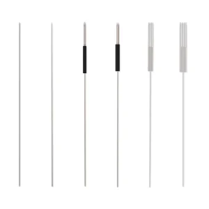 1D 1R 3R 5R 5F 7F Sterilized Stainless Steel Tattoo Needles 0.35mm Diameter for Permanent Makeup Kits