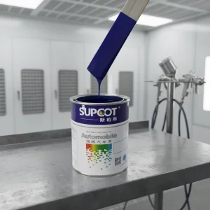 1K Blue Acrylic Automotive Repair Spray Paint