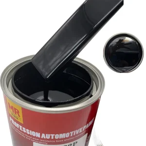 1K Extra Black Top Coat Automotive Car Paint