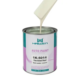 1K Fine Green Pearl Acrylic Paint UV Resistant Liquid Car Paint Coating Spray Application Furniture & Plastic Coating