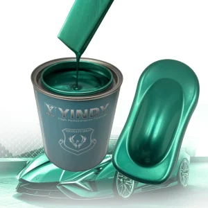 1K Green Silver Automotive Metal Rust Proof Liquid Coating Sprayed Body Paint