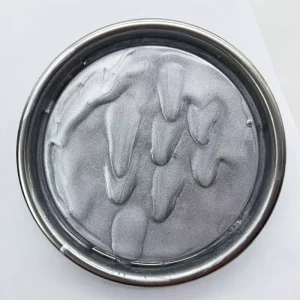 1K Medium White Silver Acrylic Auto Paint Car Refinish Paint Basecoat Silver Gray Metallic Automotive Paint