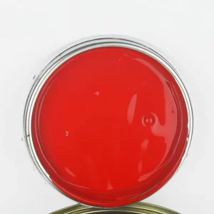 1K Transparent Red Brilliant Glossy Coating Car Paint for Body Repair