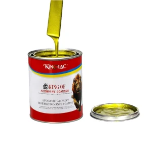 1K Yellow Silver Metallic for High Gloss Fast Drying Spray for Vehicle Body Repair