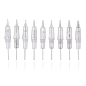 1P 2P 3P 5P 7P 3F 5F 7F 1D Screw Permanent Makeup Tattoo Cartridge Needles for Tattoo Eyebrow Liner Lips Beauty