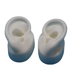 1PC Tattoo Silicone Model for Ear Nose Lip Navel Tongue Piercing Practice Body Part Display in Permanent Makeup Training