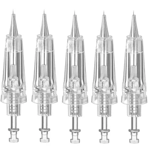 1RL 0.3mm Disposable Sterilized Bayonet Cartridge Needles for Microblading Permanent Makeup PMU Machine Needles for Eyebrow Lip