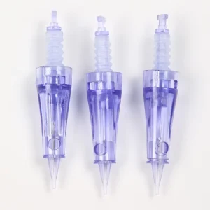 1RL Tattoo Cartridge Needle Permanent Makeup Eyebrow Tattoo Needle Disposable Microblading Needles