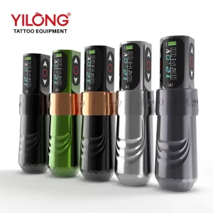 2 Battery Tattoo Wireless Machine Pro Machine Professional Permanent Pen Tattoo Gun Pen Display Pmu Tattoo Machine Kit