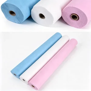 2 Ply Virgin Wood Pulp Medical Couch Roll Disposable Perforated Examination Table Paper Roll for Hospital Clinic