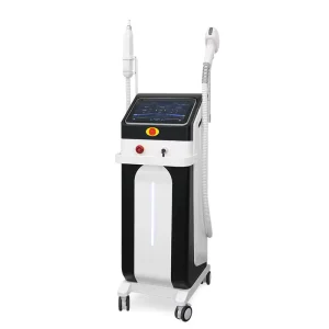 2 in 1 808nm Diode ND YAG Laser Machine 1200W 1000W Power Skin Tightening Pigment Removal for Fast Hair Removal Tattoo Treatment