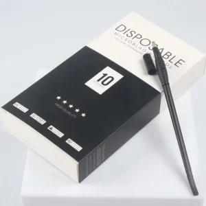2-in-1 Disposable Microblading Pen Manual Tattoo Pen Eyebrow Tattoo Hand Tool Microblading Blade Pen for Permanent Makeup