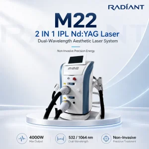 2 in 1 M22 IPL Picosecond Laser Machine with Fast Cooling System for Tattoo Pigment Removal