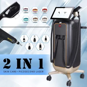 2 in 1 Multifunctional Photon Skin Rejuvenation Device DPL Laser Technology for Salon Home Use Skin Whitening Tattoo Removal