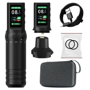 2.0-4.2mm Adjustable Stroke Wireless Tattoo Machine Pen – Professional Rotary Electric Gun for Body Art & Tattoo Artist