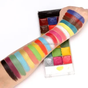 20 Color Non Toxic FX Oil Makeup Kit Face Body Paint Palette Waterproof for Beginners