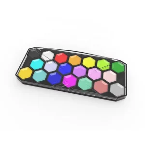 20-Color Washable Water Body Paint Set for Face Painting Supplies