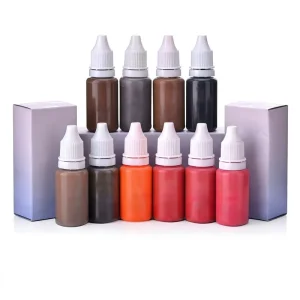 20 Colors 15ml Tattoo Pigment Long Lasting Retention High Penetration Tattoo Ink for Body Art