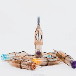 20 PCS Disposable Permanent 316 Stainless Steel Sterilized Tattoo Needle Cartridge Membrane System Custom Brand