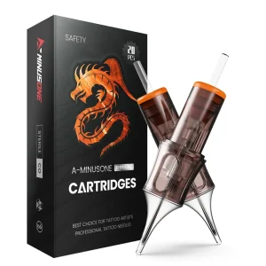 20 Pcs 1221M1 Standard Disposable Tattoo Needle Cartridges of Magnum Needles with Membrane Safety Cartridges for Tattoo Artists