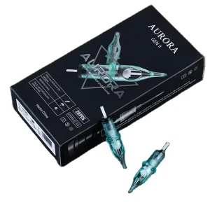 20 pcs Silicone Membrane Disposable Tattoo Cartridge Needles for Permanent Makeup and Body Art
