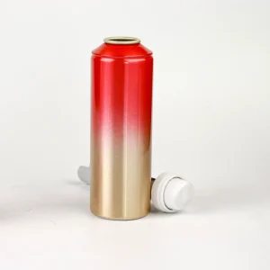 200ml 300ml 500ml Aluminum Aerosol Can with Valves Produced with Colorful Paint for Home Care Products