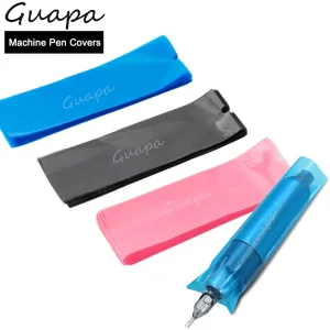 200pcs Box Tattoo Cartridge Filter Pen Clip Sleeves Bags Supply Disposable Tattoo Machine Cord Covers Bags Tattoo Accessories