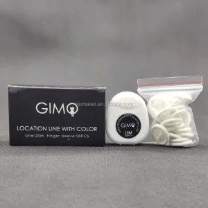 20M Pre-Inked Permanent Makeup and Microblading Mapping String Disposable Eyebrow Marker Thread