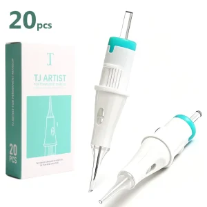 20PCS ODM OEM Tattoo Pmu Needle 1RL 3RL 0.18 0.25 0.30mm Round Liner Tattoo Cartridge Needle for Permanent Makeup Eyebrow Lip