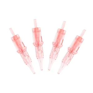 20PCS Permanent Plastic Mixed Size Tattoo Needles RL RS RM M1 Assorted Disposable Membrane Sterilized Safety Tattoo Cartridges