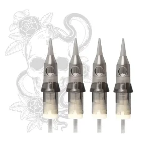 20PCS Sterilized Tattoo Cartridge Needles 0.15 0.16 0.3MM Safety Membrane Tattoo Needles Blister Package