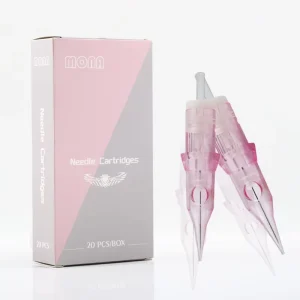 20PCS Tattoo Cartridge Needles Disposable Sterile Round Liner Shader Tattoo Needles for Tattoo Pen Machine Kit