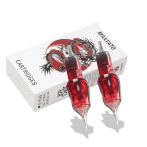 20PCS Tattoo Cartridges RL RS RM 0.3MM Bugpin Makeup Safety Tattoo Needles for Wireless Tattoo Machine