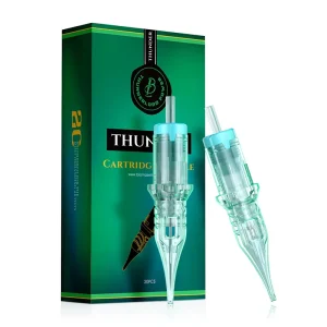 20PCS/box Custom Logo Disposable Needle Cartridge Tattoo 316 Surgical Stainless Steel Permanent Makeup Cartridge Needle