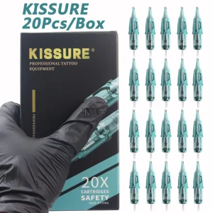 20Pcs/box Tattoo Needles Professional Tattoo Cartridge Needles Disposable Safety Permanent Makeup Tattoo Membra Needles