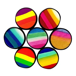 20g Water-Based Body Paint Rainbow Art Holiday Halloween Makeup for Costume & Creativity Kit Face Paint Arcoiris Water Based