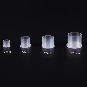 20mmx17mm PP Ink Cup Disposable Tattoo Flat Bottom Pigment Holder 500 Pcs bag Permanent Makeup Accessories