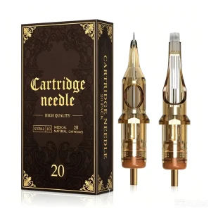 20pc 0.25 0.3 0.35mm 1RL 3RL 5RL 7RL 9RL 11RL 14RL 5RM 7RM 9RM 15RM 7RS RL RM RS M1 Disposable Tattoo Cartridge Needle