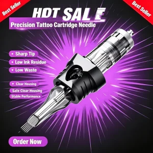 20pcs 0.3/0.35mm 1RL 3RL 5RL 7RL 9RL 11RL 13RL 15RL 5RM 7RM 9RM 11RM 13RM 15RM 3RS 7RS Disposable Tattoo Cartridge Needle