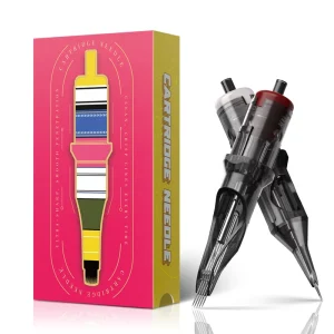 20pcs 12#0.35mm 1RL 3RL 5RL 7RL 9RL 11RL 14RL 5RM 7RM 9RM 15RM 21RM 23RM 7RS 7M1 23M1 Disposable Tattoo Cartridge Needle