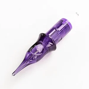 20pcs Box Disposable Purple Tattoo Needle Cartridge 316 Stainless Steel Sterile Tattoo Needles for Permanent Makeup