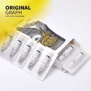 20pcs/Box Tattoo Needles Disposable Sterilized Safety Tattoo Cartridge Needle Professional for Body Art Tattooing