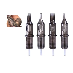 20pcs Cartridge Needles Kits Professional Microblading Tattoo Rotary Machine Pen Supplies for PMU Eyebrow Lip Tattoo Tools