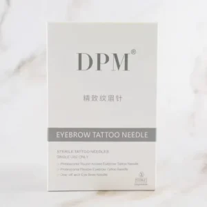 20pcs DPM Fogging Needle 3R 5R Embroidery Permanent Makeup Needles Microblading Tattoo Supplies for Eyebrow Manual Tattoo