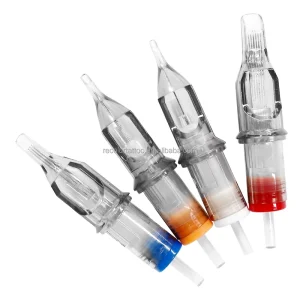 20pcs Disposable EO Gas Sterilized Stainless Steel Tattoo Cartridge Needles for Micropigmentation Microblading Permanent Eyebrow
