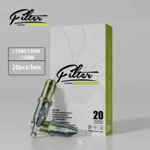 20pcs RM M1C Curved Magnum Premium Long Taper Tattoo Cartridge
