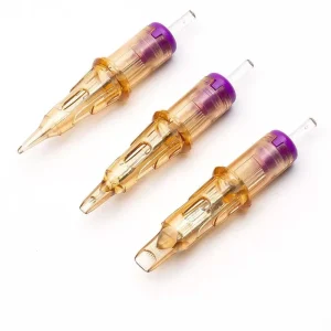 20pcs Tattoo Needles 0.25mm 0.3mm 0.35mm RL M1 RM RS Cartridges Plastic Tattoo Supplies for Permanent